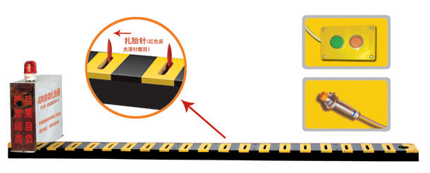 云梦县V3嵌入式闯岗自动扎胎器/阻车器